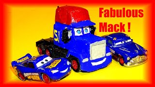 Pixar Cars Custom Fabulous Mack in honor of Doc Hudson with Fabulous Lightning McQueen Part 2