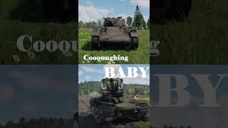 Hydrogen bomb (kv2) vs coughing baby (m22) #warthundergameplay #gaming#warthundermemes #gamingshorts