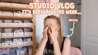 STUDIO VLOG | It's Been a Weird Week...