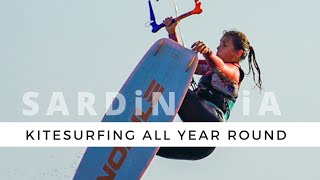 Kitesurfing all year around Sardinia - #Travel Vlog 4