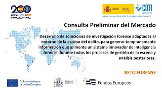 Jornada de Presentación de la Consulta Preliminar del Mercado de FORENSE