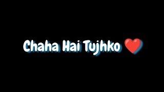 🥀 Chaha Hai Tujhko Sad  Song WhatsApp Status |Lyrics Sad Status| 💔 Lofi song status video|Aamir khan