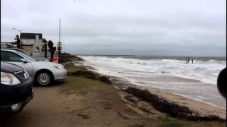 Hurricane Joaquin Flooding in Willoughby spit, Ovean View, Norfolk, VA