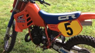 1985 Honda CR250r