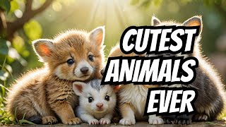 5 Of The Cutest Animals That Will Melt Your Heart!