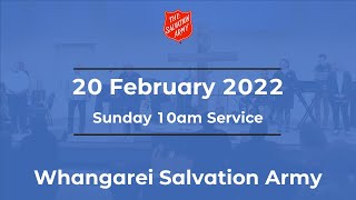 Worship Service, (message "Clean & Unclean" by Capt. Nathan Holt) 20-02-2022