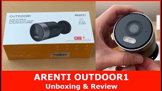 ARENTI OUTDOOR1 WLAN IP Überwachungskamera || Unboxing & Review (2K 4MP Kamera)