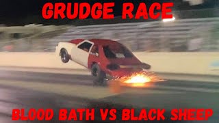 Grudge race between BLOOD BATH and Black Sheep