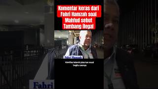 Tamparan keras dari fahri hamzah