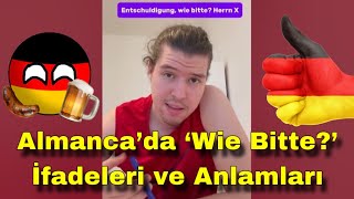 Almanca’da ‘Wie Bitte?’ Farklı Kullanım Türleri #almanyadakiturkler #almanyadahayat #almancaögren