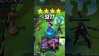 ⭐⭐⭐⭐ Sett and the Rebels - TFT #tft  #teamfighttactics #set13  #sett  #leblanc #jinx #lolchess