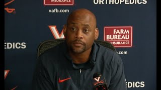 Virginia OC Des Kitchings talks loss to Maryland