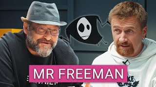 Mr Freeman — о создании героя, работе с Noize MC, Би-2, войне, любви к русскому языку и нейросетях