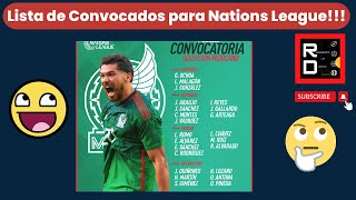 Lista de Convocados para Nations League!!!!