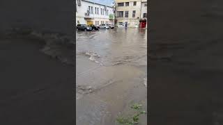 Radauti centru inundatie