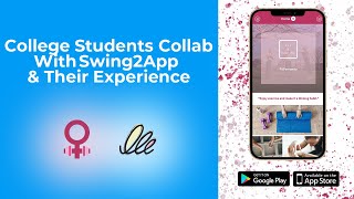 College Students Collab With Swing2App | No-Code App Builder |