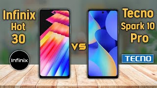 Infinix Hot 30 vs Tecno Spark 10 Pro Comparison