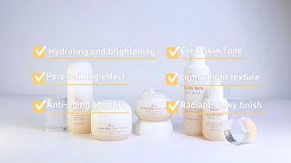 Private Label Glass Skin Care Set | Xiran Skincare