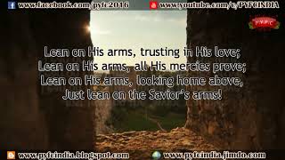 Lean on His Arms, ENGLISH CHRISTIAN SONG, Lewis E. Jones