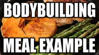 ★ QUICK BODYBUILDING MEAL:  Chicken & Sweet Potatoes