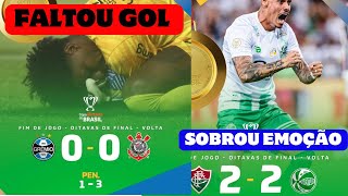 Gols e emoção do começo ao fim nas Oitavas da Copa do Brasil (jogo de volta). Confira a premiação