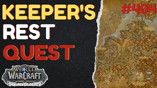 Keeper's Rest | [QUEST] | [Thaldraszus] | WoW Dragonflight | ID: 72526