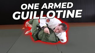 One Armed Guillotine from Half Guard