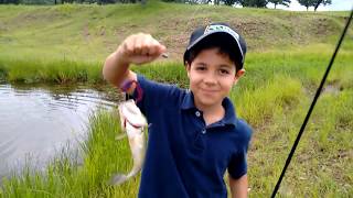 Tutorial para pesca de Bass por niño de 8 años