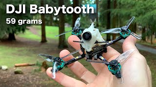 DJI Digital FPV on a 3-inch Babytooth Drone! Cool!