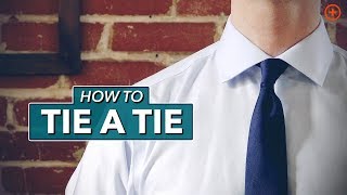 How To Tie A Tie - Four in Hand Knot