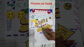 Mera pimple se pahle ka naata Kai song # short #ytshorts #trending # funny comedy short 😊😊