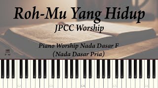 (F/Pria) JPCC Worship - Roh-Mu Yang Hidup Piano Karaoke | Piano Worship Indonesia