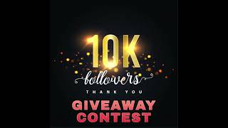 10K TikTok Followers Giveaway!