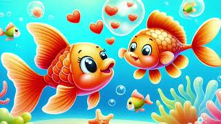 Children's Song: Little Goldfish's Journey of Discovery #kidsvideo #kidsongs #kids