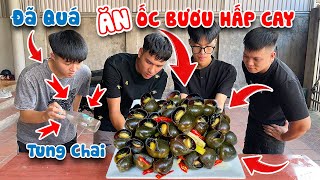 Hữu Bộ | Thử Thách Ai Nhanh Tay Thì Còn Được Ăn Ốc Bươu Hấp Sả Cay