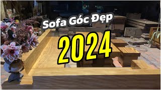 Mẫu Sofa Góc Nguyên Khối Đẹp 2024 | Sofa Giá Rẻ Tại Xưởng Sản Xuất