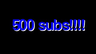 500 SUBS!!!! (to lazy to animate) [SNP]