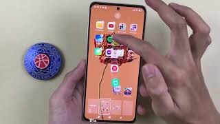 How to move and arrange multiple home screen apps at the same time Xiaomi Redmi Note 13 Android 14