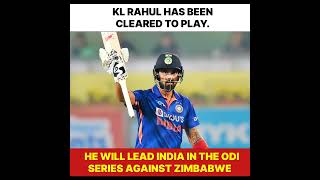 KL Rahul has been cleared to play 👏🔥 #shorts #cricket #klrahul