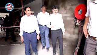 HMRL MD inspects HMRL’s Multi Level Car Parking Complex near Nampally metro station.