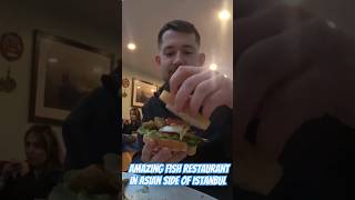 Amazing Istanbul Fish Restaurant #food #foodie #travel #travelvlog #shorts #vlog