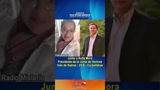 En Radio Misterio con Anita Mora, Presidente Junta de Vecinos Inés de Suárez - 25 B – Curanilahue.