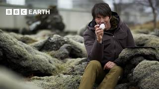 Brian Cox Explores Saturn's Wobbly Moon | Solar System | BBC Earth Science