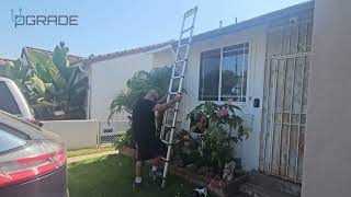 Extend Your Reach With The 12.5 Ft Aluminum Collapsible Ladder!