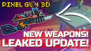 CARTOON THEMED WEAPONS LEAKED - NEW PIXEL GUN 3D UPDATE INFO