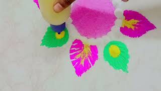 Simple and small diwali rangoli // Festival Rangoli designs// Easy Diwali Rangoli