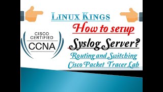 | How to setup Syslog Server | Cisco Packet Lab | Configure SYSLOG Server in very simple steps |