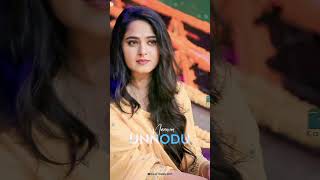 Unnodu Naanum Vazha Song Lyrics | Prabhas | Anushka | WhatsApp Status