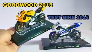 Diecast Custom Yamaha YZR-M1 Valentino Rossi, 1/18 scale