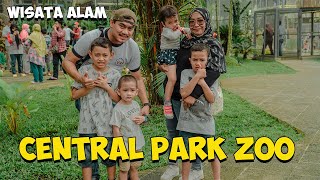 ANAK2 PADA KESENANGAN DIBAWA MAIN KESINI || WISATA ALAM CENTRAL PARK ZOO SUMATERA UTARA